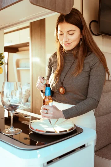 comodidad de viajar en motorhome